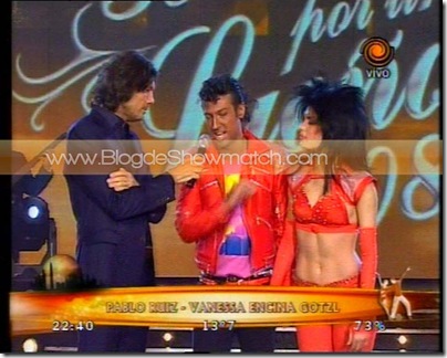 Pablo Ruíz presentado en el duelo de Videoclips