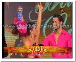 Valeria Archimó bailando Jive