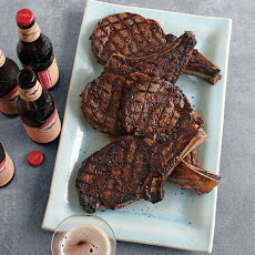 Grilled Rib-Eye Steaks