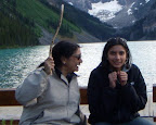 Kyonki saas bhi kabhi bahu thi...Getting beating from MIL at Lake Louise :)