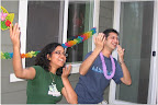 Aditee/Anupam doing the Hawaiin dance