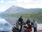 At the lake..awesome reflection behind