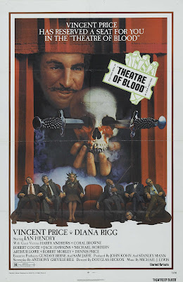 Theater of Blood (Theatre of Blood) (1973, UK) movie poster