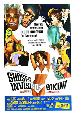 The Ghost in the Invisible Bikini (1966, USA) movie poster