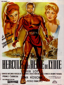 Hercules Unchained (Ercole e la regina di Lidia / Hercules and the Queen of Lydia) (1959, Italy / France / Spain) movie poster