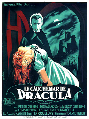 Dracula (aka Horror of Dracula) (1958, UK) movie poster