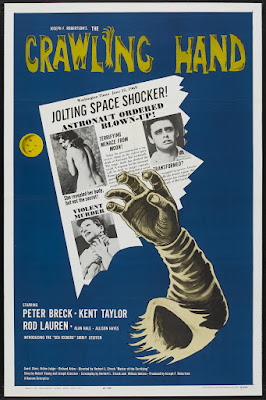 The Crawling Hand (1963, USA) movie poster