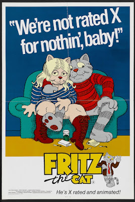 Fritz the Cat (1972, USA) movie poster