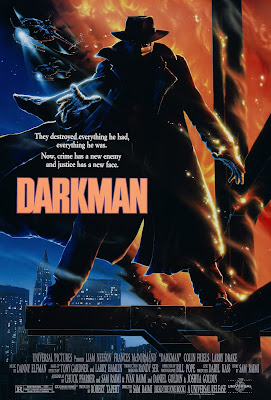 Darkman (1990, USA) movie poster