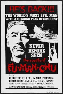 The Castle of Fu Manchu (Die Folterkammer des Dr. Fu Man Chu / El Castillo de Fu-Manchu) (1969, Germany / Italy / Spain / UK) movie poster