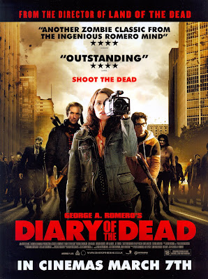 George A. Romero's Diary of the Dead (2007, USA) movie poster