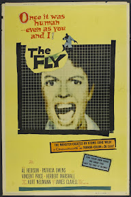 The Fly (1958, USA) movie poster