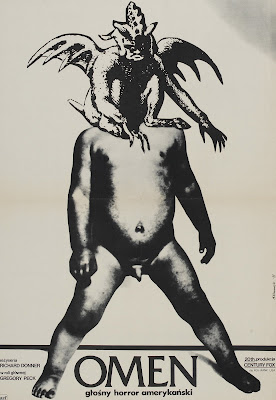 The Omen (1976, UK / USA) Polish poster