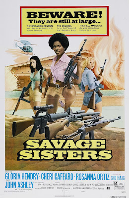 Savage Sisters (1974, USA / Philippines) movie poster