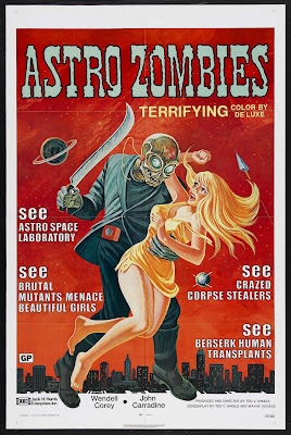 The Astro-Zombies (1968, USA) movie poster