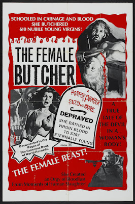 The Female Butcher (Ceremonia sangrienta / Bloody Ceremony, aka The Bloody Countess, aka The Legend of Blood Castle) (1973, Spain / Italy) movie poster