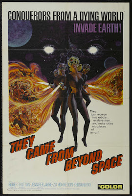 They Came from Beyond Space (1967, UK) movie poster