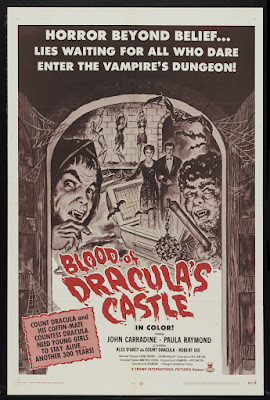 Blood of Dracula's Castle (1969, USA) movie poster