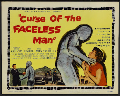 Curse of the Faceless Man (1958, USA) movie poster