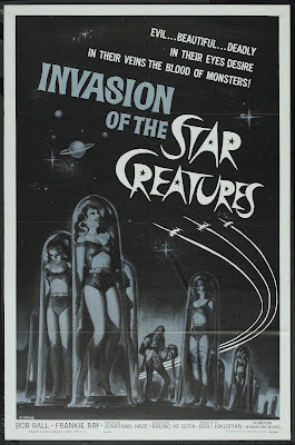 Invasion of the Star Creatures (1963, USA) movie poster