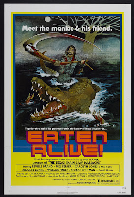 Eaten Alive (aka Death Trap, aka Horror Hotel, aka Legend of the Bayou) (1977, USA) movie poster