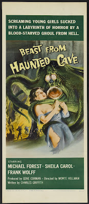 Beast from Haunted Cave (1959, USA) movie poster