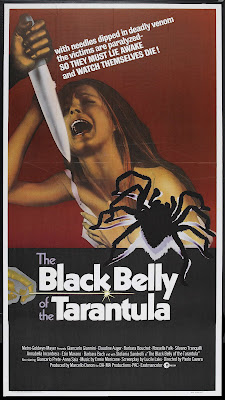 Black Belly of the Tarantula (La tarantola dal ventre nero) (1971, Italy / France) movie poster