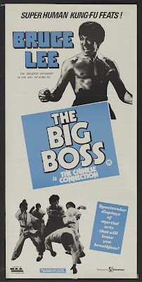 The Big Boss (Tang shan da xiong, aka Fists of Fury) (1971, Hong Kong) movie poster