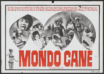 Mondo cane (aka Dog's Life) (1962, Italy) movie poster