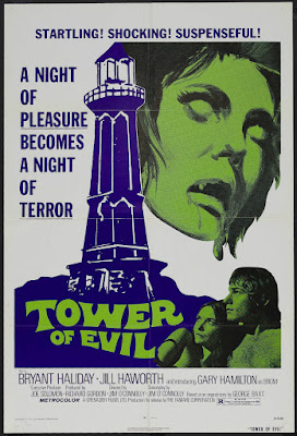 Tower of Evil (1972, UK / USA) movie poster