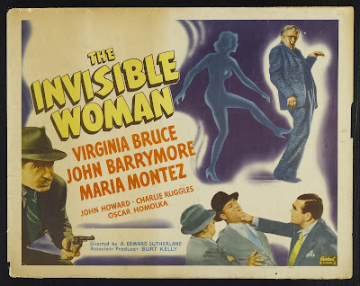 The Invisible Woman (1940, USA) movie poster