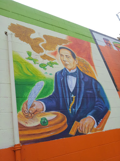 Benito Juarez and Abraham Lincoln Mural