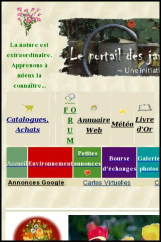 Cartes virtuelles Jardinature