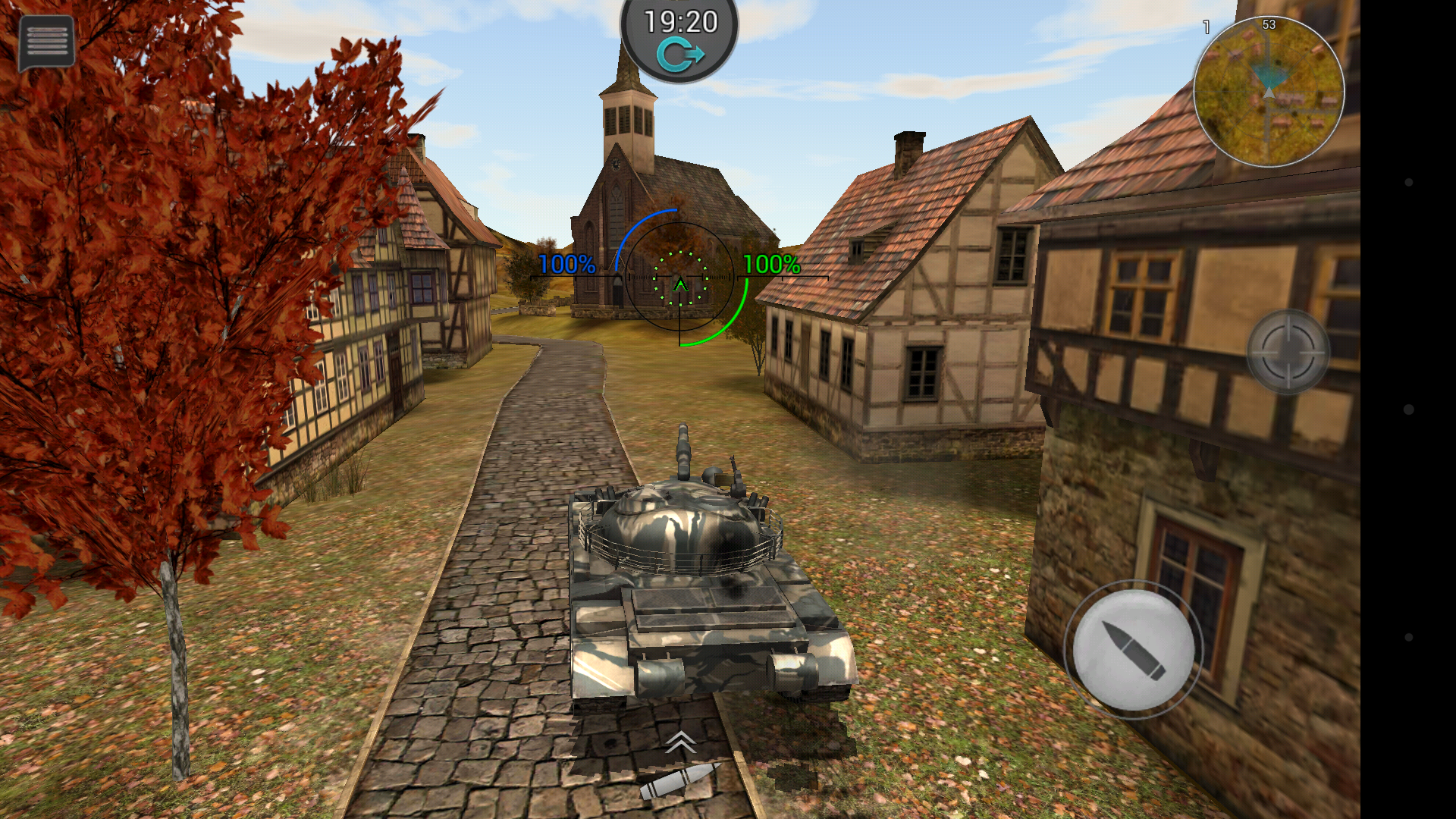 Android application Tanktastic 3D tanks screenshort