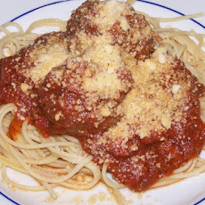 My Favorite Meatballs and Sauce