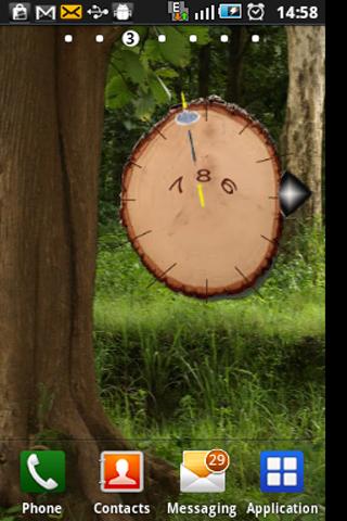 Wood Clock