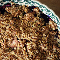 Apple Blueberry Crumble