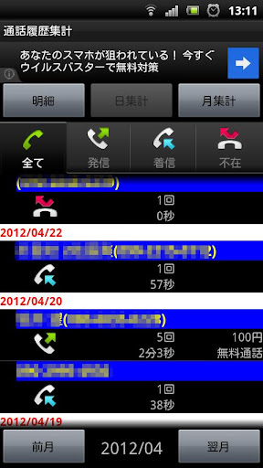 免費下載工具APP|通話履歴集計 app開箱文|APP開箱王