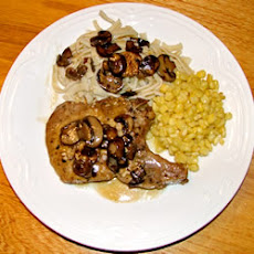 Grandma's Pork Chops in Mushroom Gravy