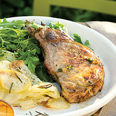 Lemon and Thyme Grilled Pork Chops