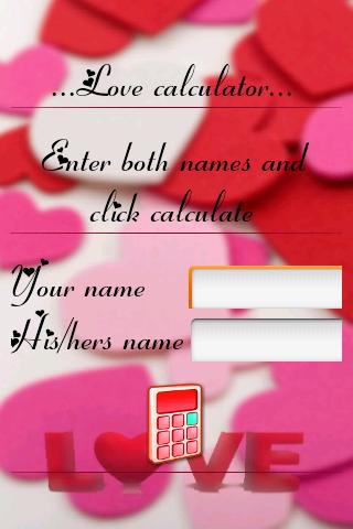 Love calculator