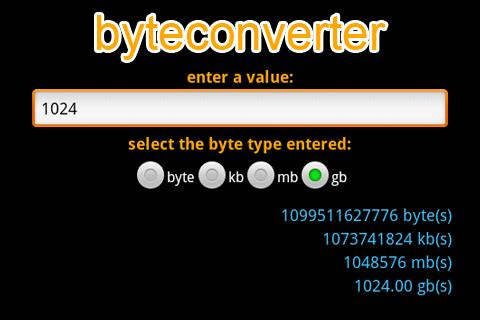 【免費工具App】ByteConverter-APP點子