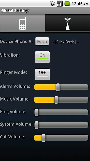 Global Settings Manager