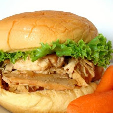 Savory Chicken Sandwiches from the Crock Pot