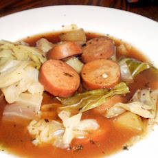 Sausage and Cabbage Stew (Crock Pot)