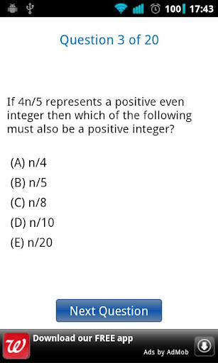 SAT Math Quiz 2