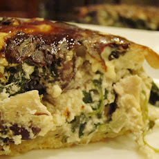 Artichoke, Mushroom and Parma Ham Tart