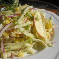 Fennel Salad With Apples and Fresh Corn