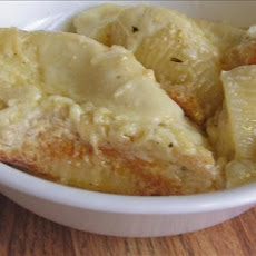 Stuffed Manicotti Alfredo