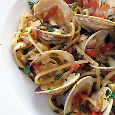 Linguine with Herb Broth and Clams